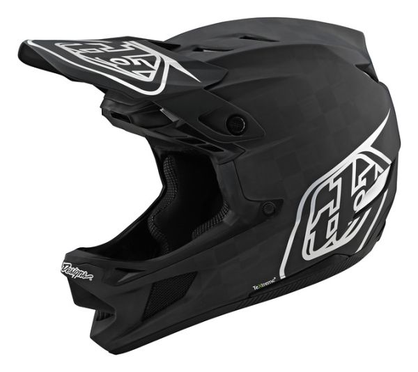 Вело Шолом фуллфейс TLD D4 Carbon [Stealth Black/Silver]