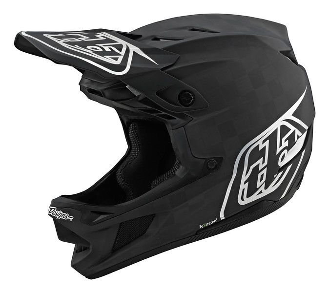Вело Шолом фуллфейс TLD D4 Carbon [Stealth Black/Silver]
