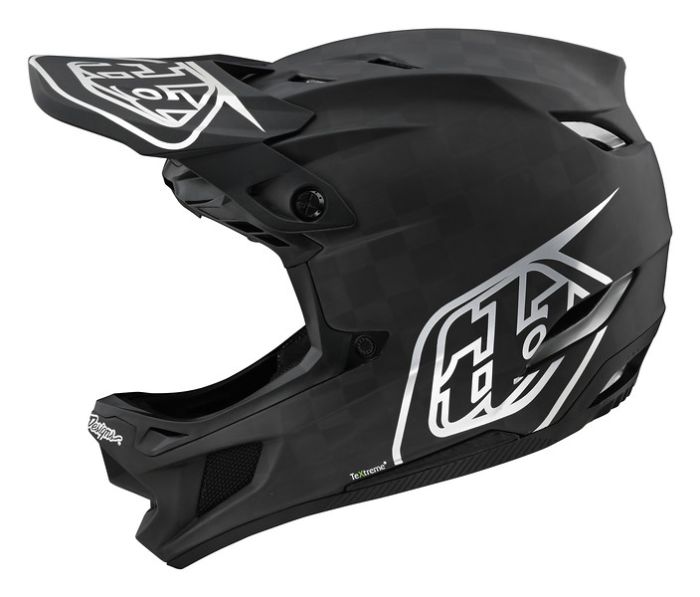 Вело Шолом фуллфейс TLD D4 Carbon [Stealth Black/Silver]