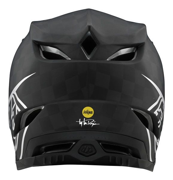Вело Шолом фуллфейс TLD D4 Carbon [Stealth Black/Silver]