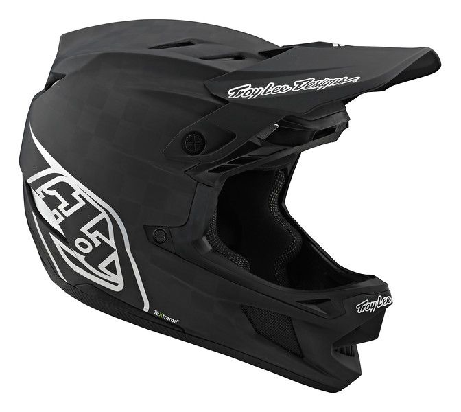 Вело Шолом фуллфейс TLD D4 Carbon [Stealth Black/Silver]
