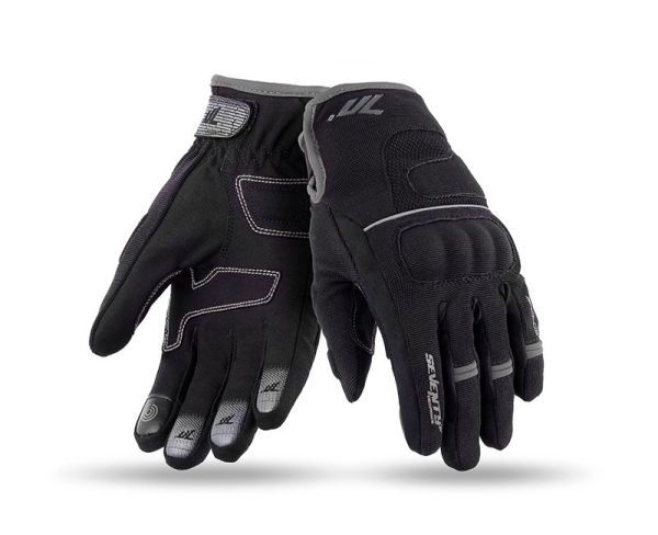 Теплі жіночі мотоперчатки Seventy C45 Black LADY