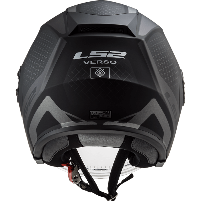 Мотошолом LS2 OF570 Verso Marker Matt Black Titanium
