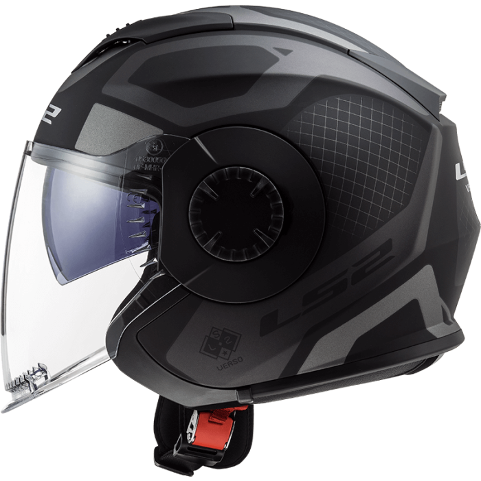 Мотошолом LS2 OF570 Verso Marker Matt Black Titanium