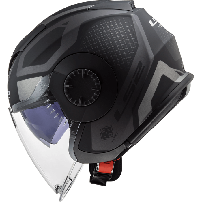 Мотошолом LS2 OF570 Verso Marker Matt Black Titanium