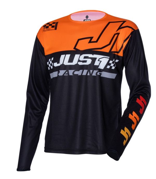 Джерсі Just1 Jersey J-command Competition Black Orange