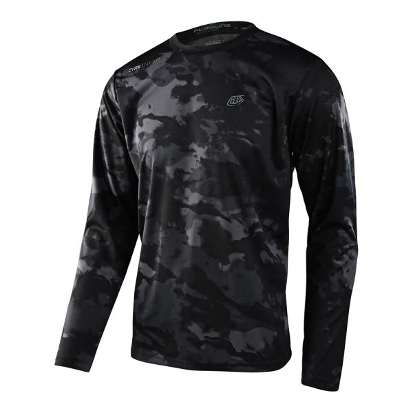 Джерсі TLD FLOWLINE LS JERSEY COVERT [BLACK]