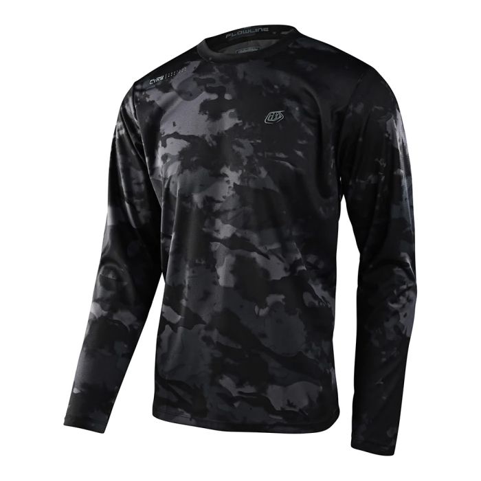 Джерсі TLD FLOWLINE LS JERSEY COVERT [BLACK]
