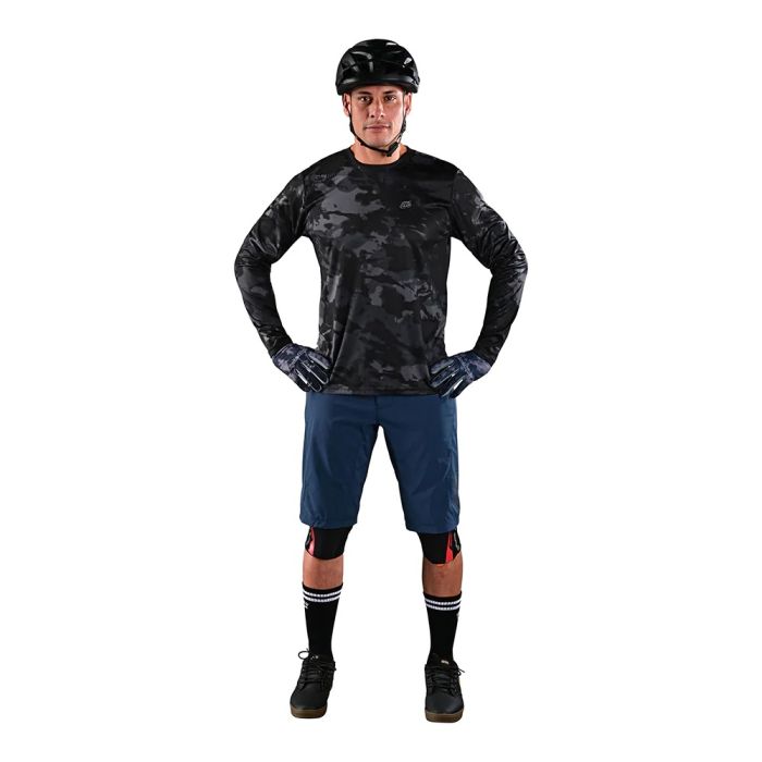 Джерсі TLD FLOWLINE LS JERSEY COVERT [BLACK]