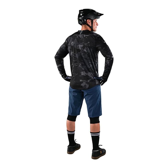 Джерсі TLD FLOWLINE LS JERSEY COVERT [BLACK]