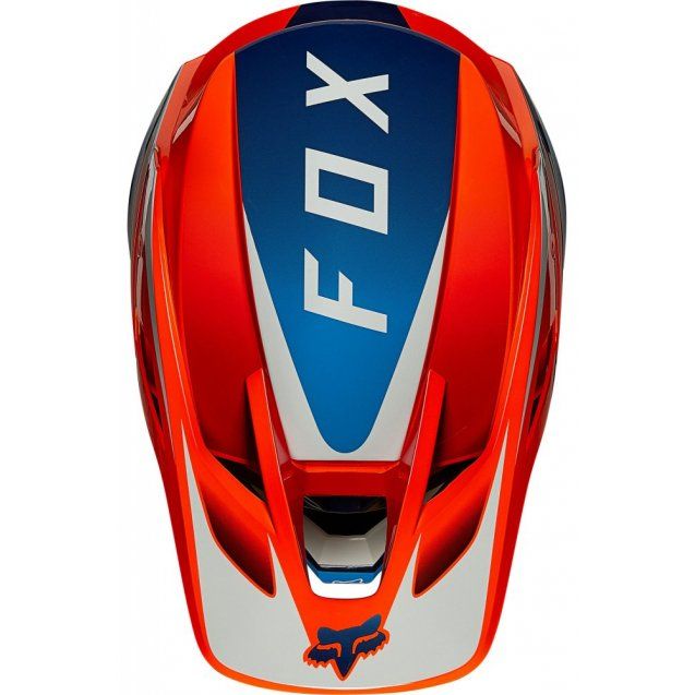 Мотошолом FOX V3 RS WIRED Helmet Flo Orange
