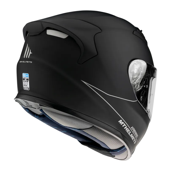 Мотошолом MT KRE SV Solid Matt Black