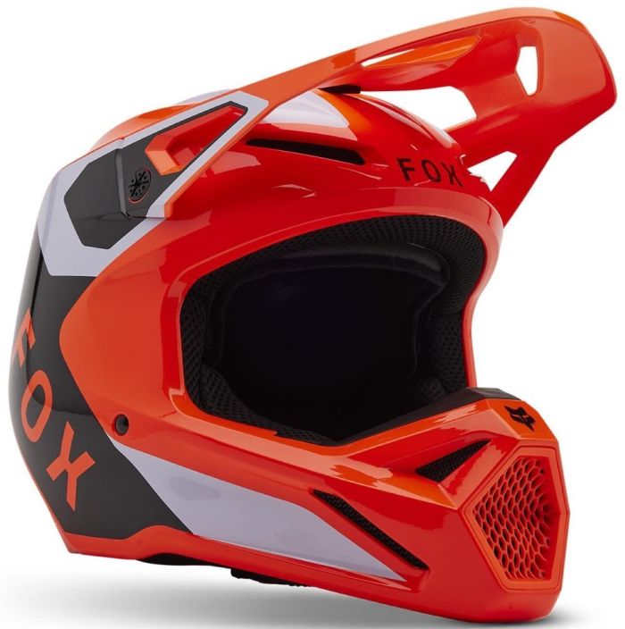 Шолом Fox Yth V1 Helmet - Lean Flo Orange