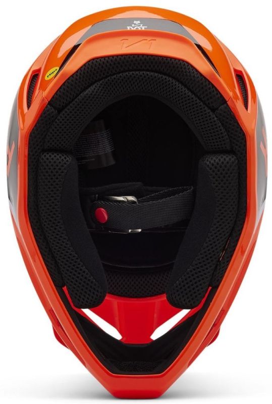 Шолом Fox Yth V1 Helmet - Lean Flo Orange