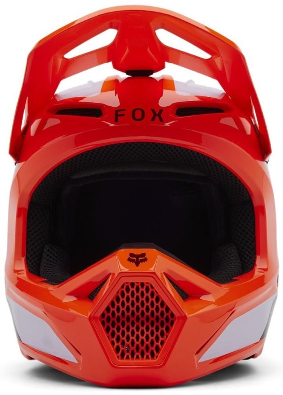 Шолом Fox Yth V1 Helmet - Lean Flo Orange