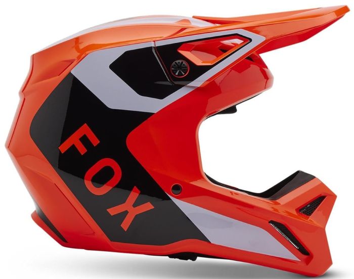 Шолом Fox Yth V1 Helmet - Lean Flo Orange