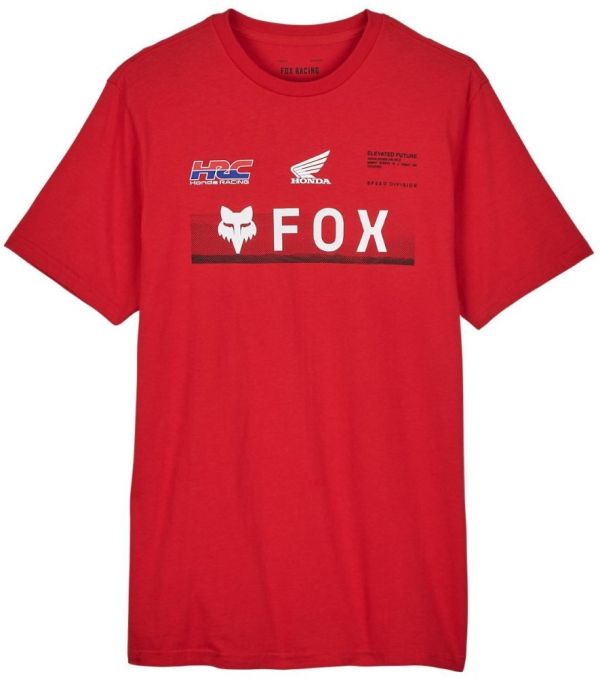 Футболка Fox X Honda Premium Tee Flame Red