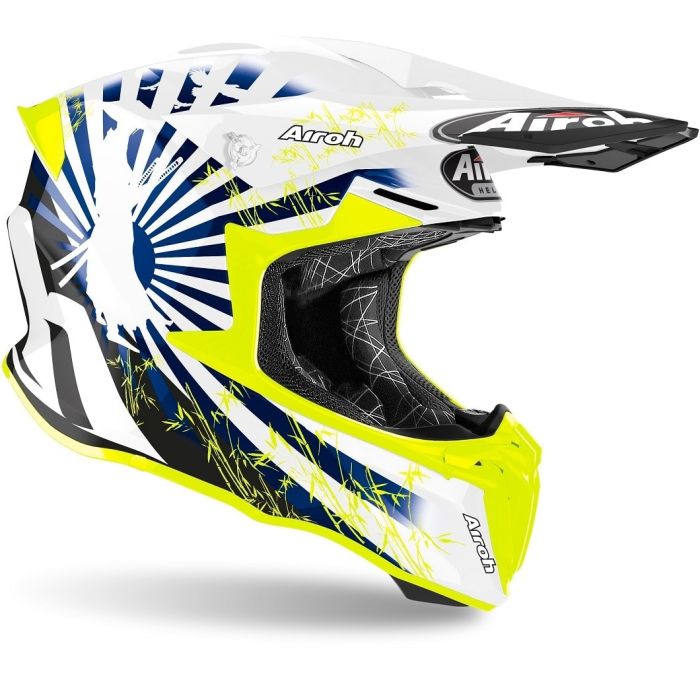 Мотошолом Airoh Twist 2.0 Katana Blue Gloss