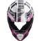 Мотошолом LS2 MX437 Fast Evo Xcode Gloss White Violet