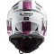 Мотошолом LS2 MX437 Fast Evo Xcode Gloss White Violet