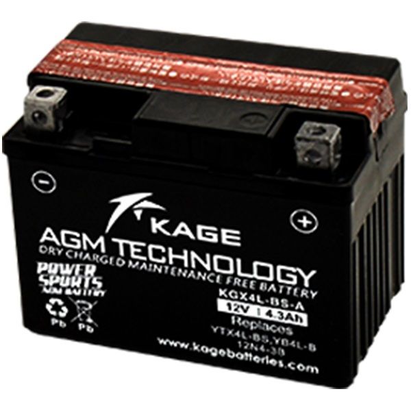 Акамулятор Motobatt KAGE KGX4L-BS-A