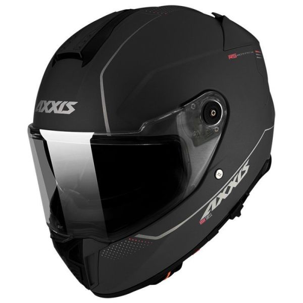 Мотошолом AXXIS HAWK SV Solid A1 Matt Black