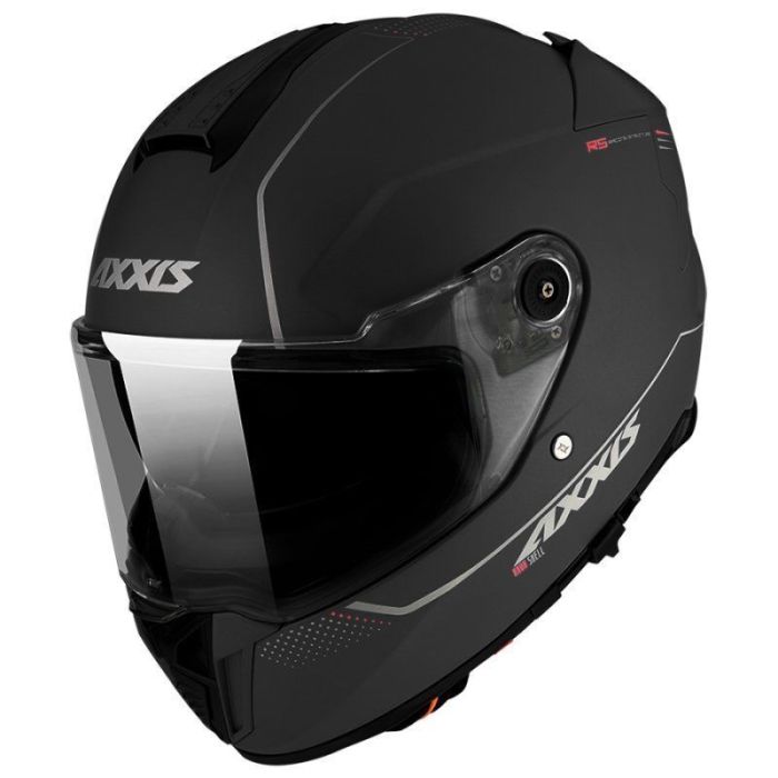 Мотошолом AXXIS HAWK SV Solid A1 Matt Black