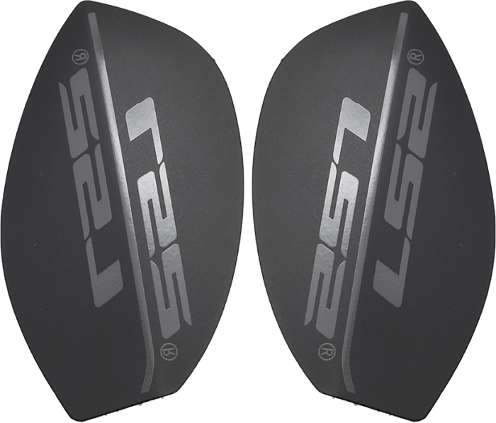 Змінні накладки для мотошолома LS2 FF900 PLATE CHIN BAR MATT BLACK