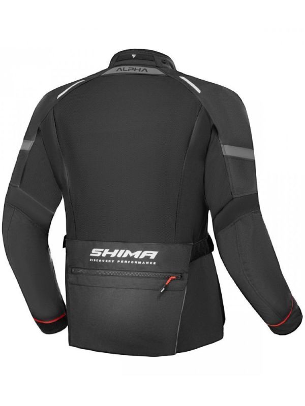 Мотокуртка Shima Alpha Black