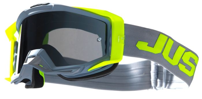 Окуляри Just1 Goggle Iris 2.0 Logo Grey - Yellow Fluo  Mirror Silver Len