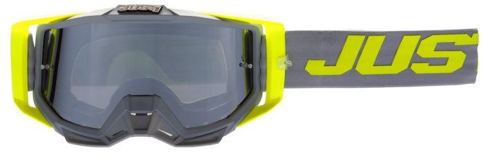 Окуляри Just1 Goggle Iris 2.0 Logo Grey - Yellow Fluo  Mirror Silver Len