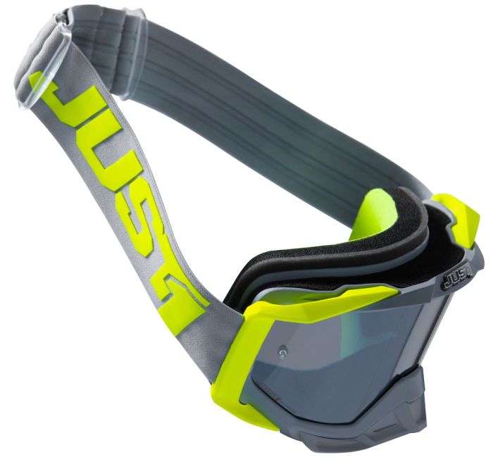 Окуляри Just1 Goggle Iris 2.0 Logo Grey - Yellow Fluo  Mirror Silver Len