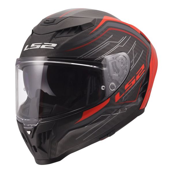 Мотошолом LS2 FF807 Dragon Subic Matt Red