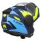 Мотошолом LS2 FF902 Scope 2 Duria Blue Hi-Vis Yellow