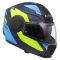 Мотошолом LS2 FF902 Scope 2 Duria Blue Hi-Vis Yellow