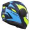 Мотошолом LS2 FF902 Scope 2 Duria Blue Hi-Vis Yellow