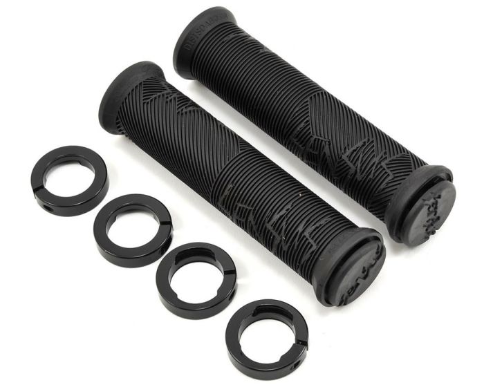 Гріпси ODI Sensus Disidaboss MTB Lock-On Bonus Pack Black w/Black Clamps