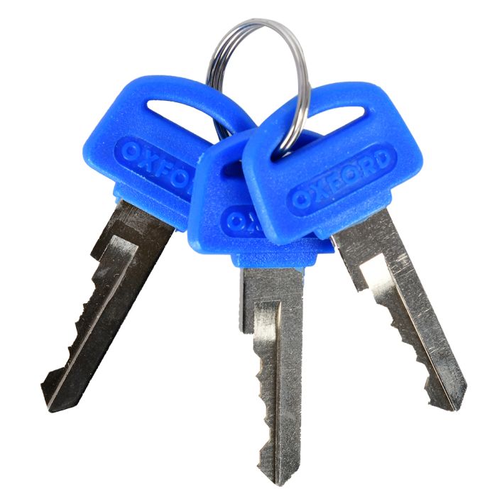 Трос протиугінний Oxford Cable Lock 12mm x 1800mm Red