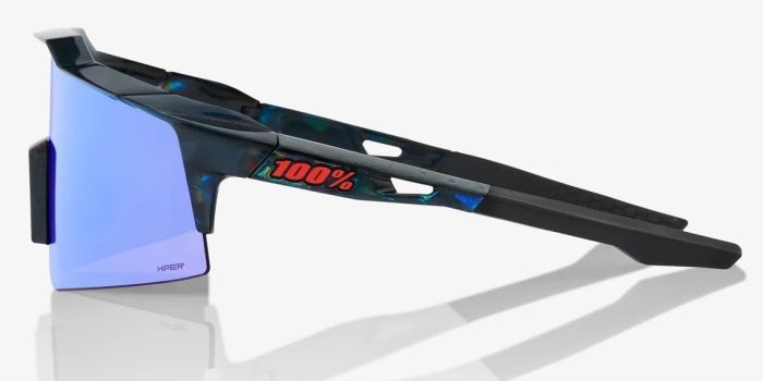 Окуляри Ride 100% Speedcraft Sl - Black Holographic - Hiper Blue Multilayer Mirror Lens