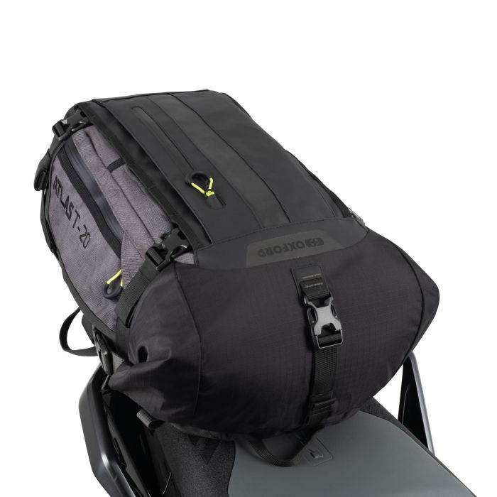 Мото сумка Oxford Atlas T-20 Advanced Tourpack Charcoal/Black