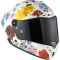 Шолом LS2 FF805 Thunder C GP Aero Flowers White