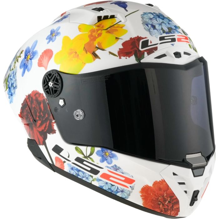 Шолом LS2 FF805 Thunder C GP Aero Flowers White