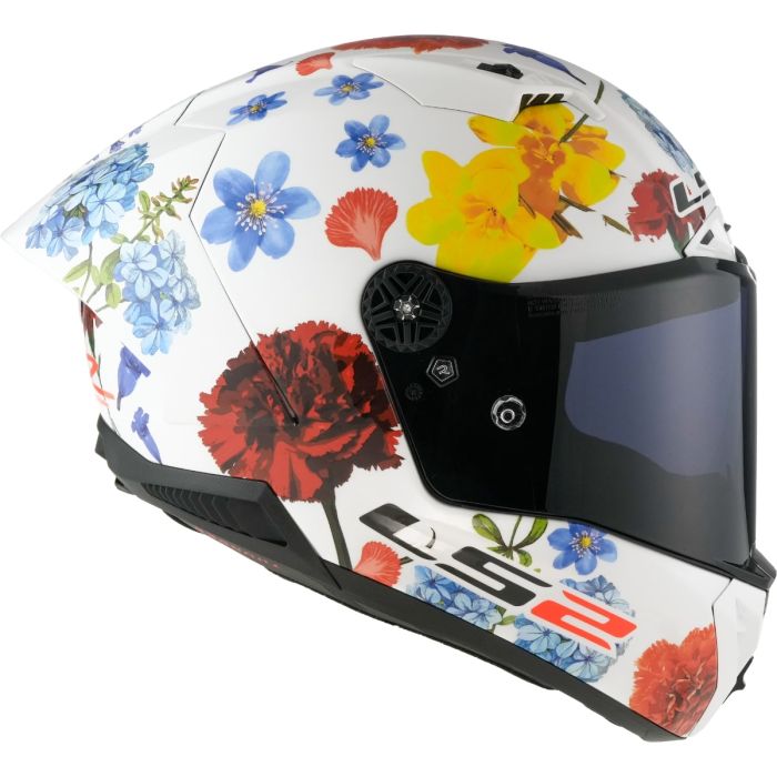 Шолом LS2 FF805 Thunder C GP Aero Flowers White