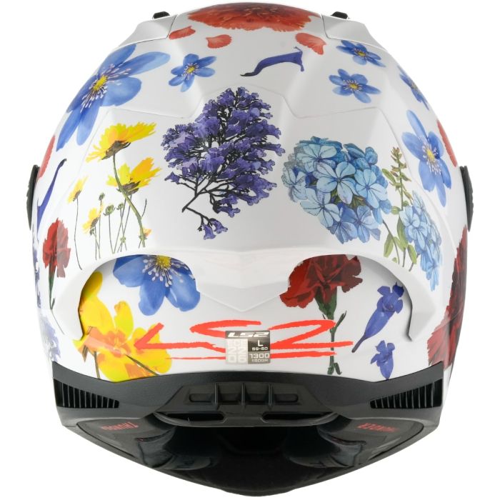 Шолом LS2 FF805 Thunder C GP Aero Flowers White