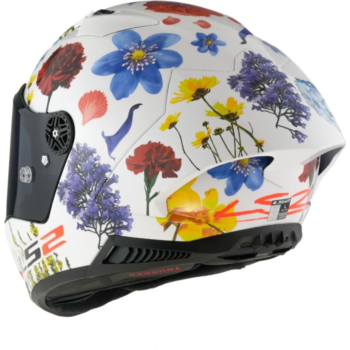 Шолом LS2 FF805 Thunder C GP Aero Flowers White