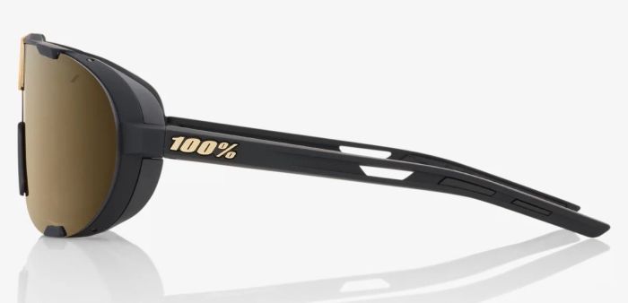 Окуляри Ride 100% Westcraft+ - Soft Tact Black - Gold Mirror Lens