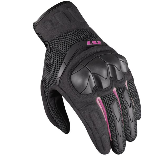 Жіночі рукавички LS2 Kubra Lady Gloves Black Purple