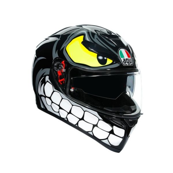 Шолом AGV K3 SV ANGRY BLACK