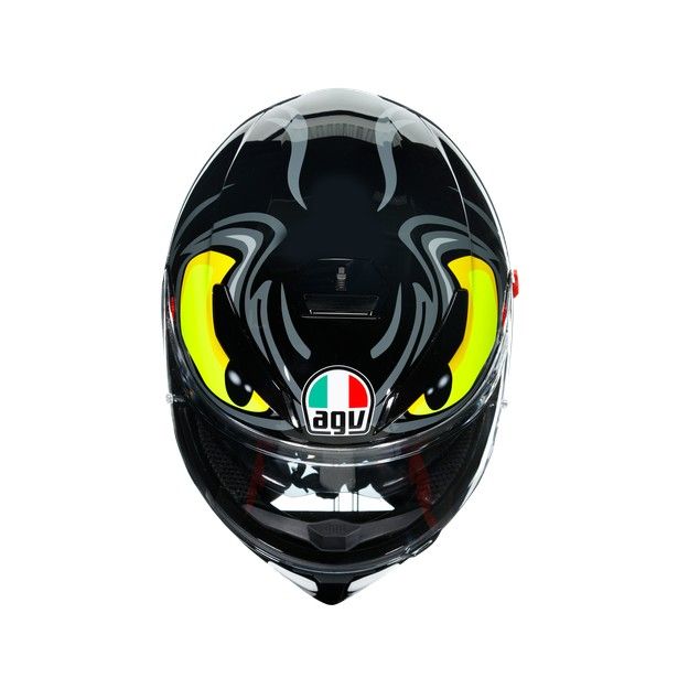 Шолом AGV K3 SV ANGRY BLACK