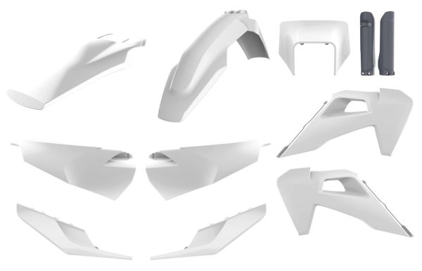 Пластик Polisport Enduro Kit - Husqvarna (20-) White/grey
